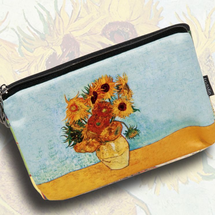 Νεσεσέρ υφασμάτινο με φερμουάρ Fridolin (Van Gogh - Sonnenblumen)