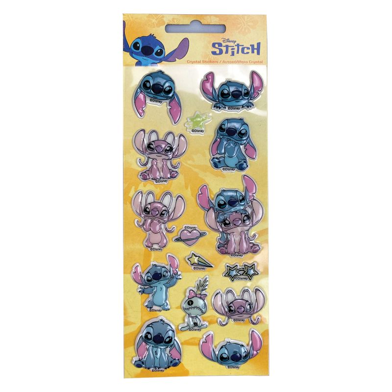 Αυτοκόλλητα Gim Happy Life: Stitch crystal (771-30120)