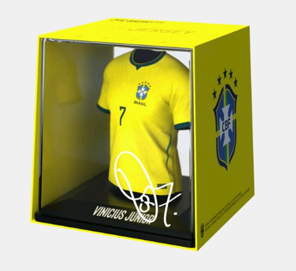 Συλλεκτική φιγούρα Fancollex MyJersey: Brasil Vinicius Junior (Home 2026)