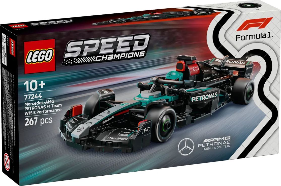 Lego Speed Champions: Mercedes AMG F1 W15 Race Car (77244)