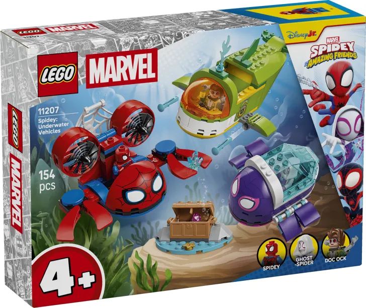LEGO® Spidey: Spidey Underwater Vehicles (11207)