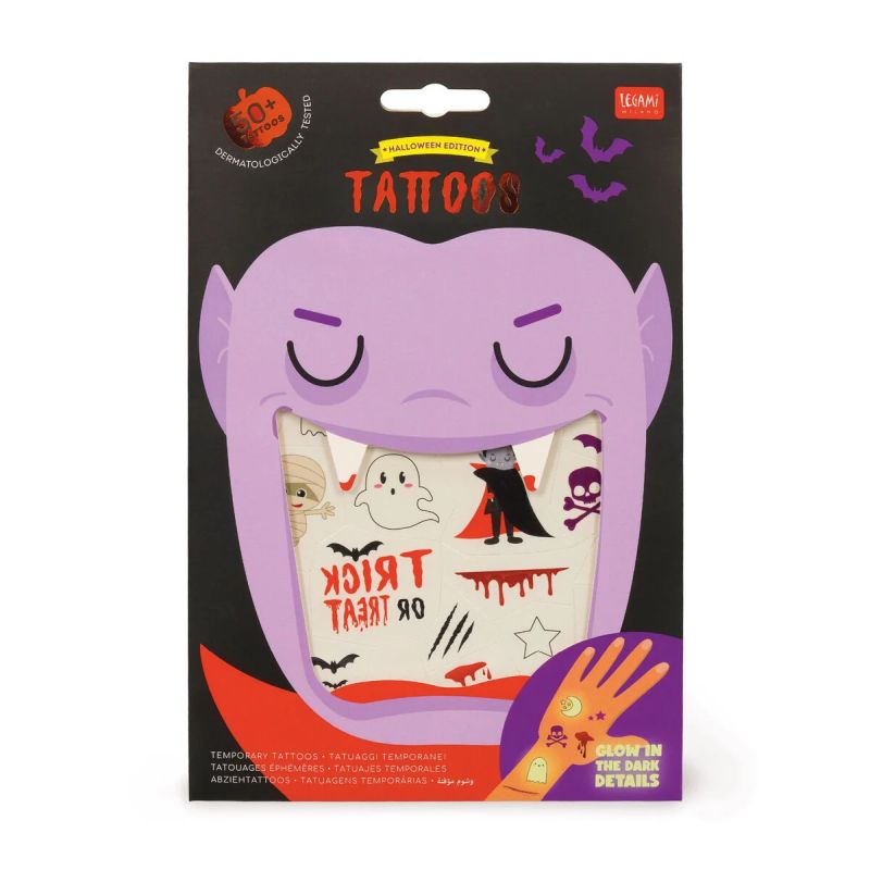 Σετ 50+ τατουάζ Legami Temporary Tatoos - Halloween