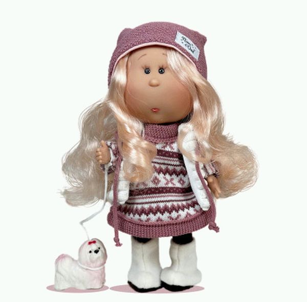 Κούκλα Nines d'Onil - Mia Blonde with Pet (30 cm)