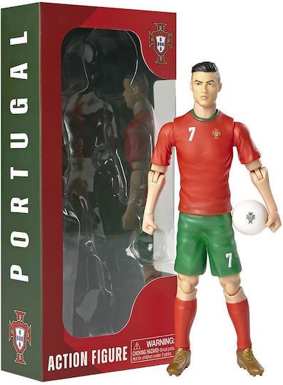 Συλλεκτική φιγούρα δράσης 20 cm Βanbo Τoys: Portugal Cristiano Ronaldo